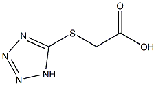 5-(CARBOXYMETHYLTHIO)-TETRAZOLE Struktur