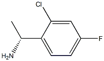 (1R)-1-(2-CHLORO-4-FLUOROPHENYL)ETHYLAMINE Struktur