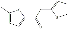 1-(5-METHYL-2-THIENYL)-2-(2-THIENYL)ETHAN-1-ONE Struktur