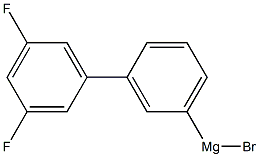 3-(3,5-DIFLUOROPHENYL)PHENYLMAGNESIUM BROMIDE Struktur