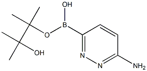 6-AMINOPYRIDAZINE-3-BORONIC ACID PINACOL ESTER Struktur