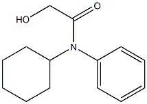 N-CYCLOHEXYL-2-HYDROXY-N-PHENYLACETAMIDE Struktur