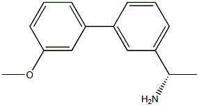 (1S)-1-[3-(3-METHOXYPHENYL)PHENYL]ETHYLAMINE Struktur