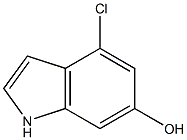 4-CHLORO-6-HYDROXY INDOLE Struktur