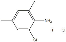 2-CHLORO-4,6-DIMETHYLANILINE HYDROCHLORIDE Struktur