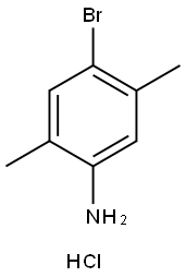 4-BROMO-2,5-DIMETHYLANILINE HYDROCHLORIDE Struktur