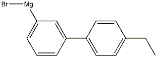 3-(4-ETHYLPHENYL)PHENYLMAGNESIUM BROMIDE Struktur