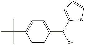 4-TERT-BUTYLPHENYL-(2-THIENYL)METHANOL Struktur