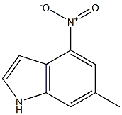 6-METHYL-4-NITRO INDOLE Struktur