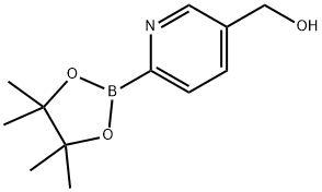 5-(HYDROXYMETHYL)PYRIDINE-2-BORONIC ACID PINACOL ESTER Struktur