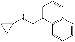 (1R)CYCLOPROPYL-5-QUINOLYLMETHYLAMINE Struktur