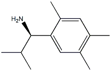 (1R)-2-METHYL-1-(2,4,5-TRIMETHYLPHENYL)PROPYLAMINE Struktur