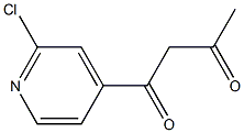 1-(2-CHLORO-4-PYRIDYL)-1,3-BUTANEDIONE Struktur