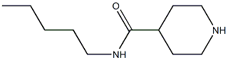 N-PENTYLPIPERIDINE-4-CARBOXAMIDE Struktur