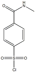 4-[(METHYLAMINO)CARBONYL]BENZENESULFONYL CHLORIDE Struktur