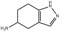 5-AMINO-4,5,6,7-TETRAHYDRO-1H-INDAZOLE Struktur