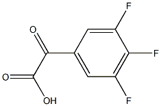 3,4,5-TRIFLUOROBENZOYLFORMIC ACID Struktur