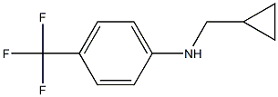 CYCLOPROPYLMETHYL-(4-TRIFLUOROMETHYL-PHENYL)-AMINE Struktur