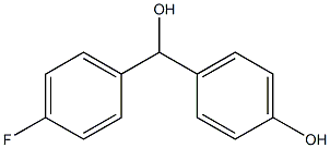 4-[(4-FLUOROPHENYL)(HYDROXY)METHYL]PHENOL Struktur