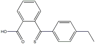 2-(4-ETHYLTHIOBENZOYL)BENZOIC ACID Struktur