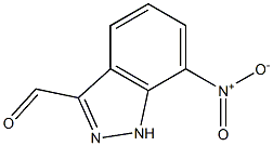 7-NITRO INDAZOLE-3-CARBOXALDEHYDE Struktur