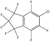 5-CHLOROPERFLUOROINDAN Struktur