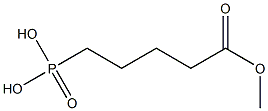 METHYL PHOSPHONOPENTANOATE Struktur