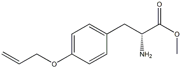 METHYL (2R)-2-AMINO-3-(4-PROP-2-ENYLOXYPHENYL)PROPANOATE Struktur