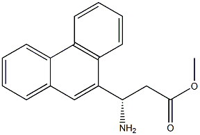 METHYL (3S)-3-AMINO-3-(9-PHENANTHRYL)PROPANOATE Struktur