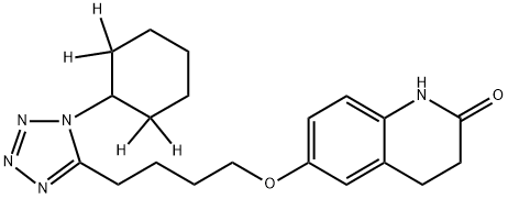 CILOSTAZOL-D4 Struktur