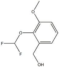 [2-(DIFLUOROMETHOXY)-3-METHOXYPHENYL]METHANOL Struktur