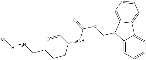 FMOC-D-LYS-OALL HCL Struktur