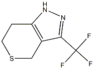 1,4,6,7-TETRAHYDRO-3-(TRIFLUOROMETHYL)THIOPYRANO-[4,3-C]-PYRAZOLE Struktur