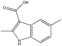 2,5-DIMETHYLINDOLE-3-CARBOXYLIC ACID Struktur