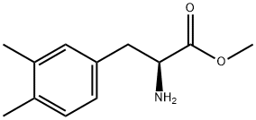 METHYL (2S)-2-AMINO-3-(3,4-DIMETHYLPHENYL)PROPANOATE Struktur