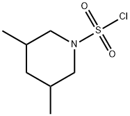 3,5-DIMETHYLPIPERIDINE-1-SULFONYL CHLORIDE Struktur