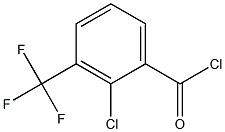 2-CHLORO-TRIFLUOROMETHYL-BENZOYLCHLORIDE Struktur