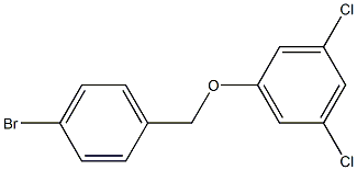 4-BROMOBENZYL-(3,5-DICHLOROPHENYL)ETHER Struktur