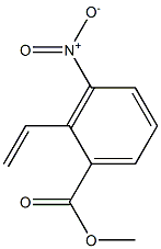 METHYL 3-NITRO-2-VINYLBENZOATE Struktur