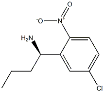 (1R)-1-(5-CHLORO-2-NITROPHENYL)BUTYLAMINE Struktur