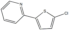 2-(2-CHLORO-5-THIENYL)PYRIDINE Struktur