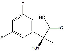 (2S)-2-AMINO-2-(3,5-DIFLUOROPHENYL)PROPANOIC ACID Struktur