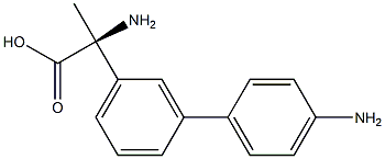 (2S)-2-AMINO-2-[3-(4-AMINOPHENYL)PHENYL]PROPANOIC ACID Struktur