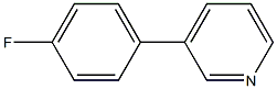 3-(4-FLUORO-PHENYL)-PYRIDINE Struktur