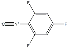 2,4,6-TRIFLUORO-PHENYLISOCYANIDE Struktur