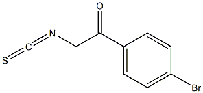 1-(4-BROMOPHENYL)-2-ISOTHIOCYANATOETHANONE Struktur