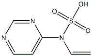 4-(VINYLSULFOAMIDO)-PYRIMIDINE Struktur