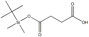 O-(TERT-BUTYL-DIMETHYLSILYL)SUCCINIC ACID Struktur