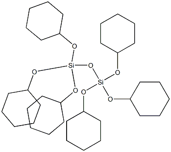 HEXACYCLOHEXOXYDISILOXANE Struktur