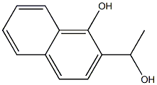 2-(1-HYDROXYETHYL)-1-NAPHTHOL Struktur